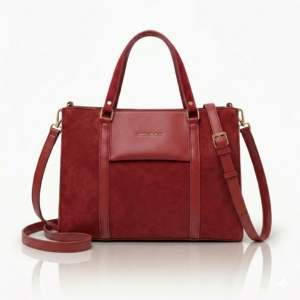 Blush Haven Tote - Maroon