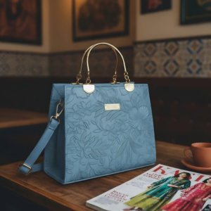 Flora Handbag - Blue