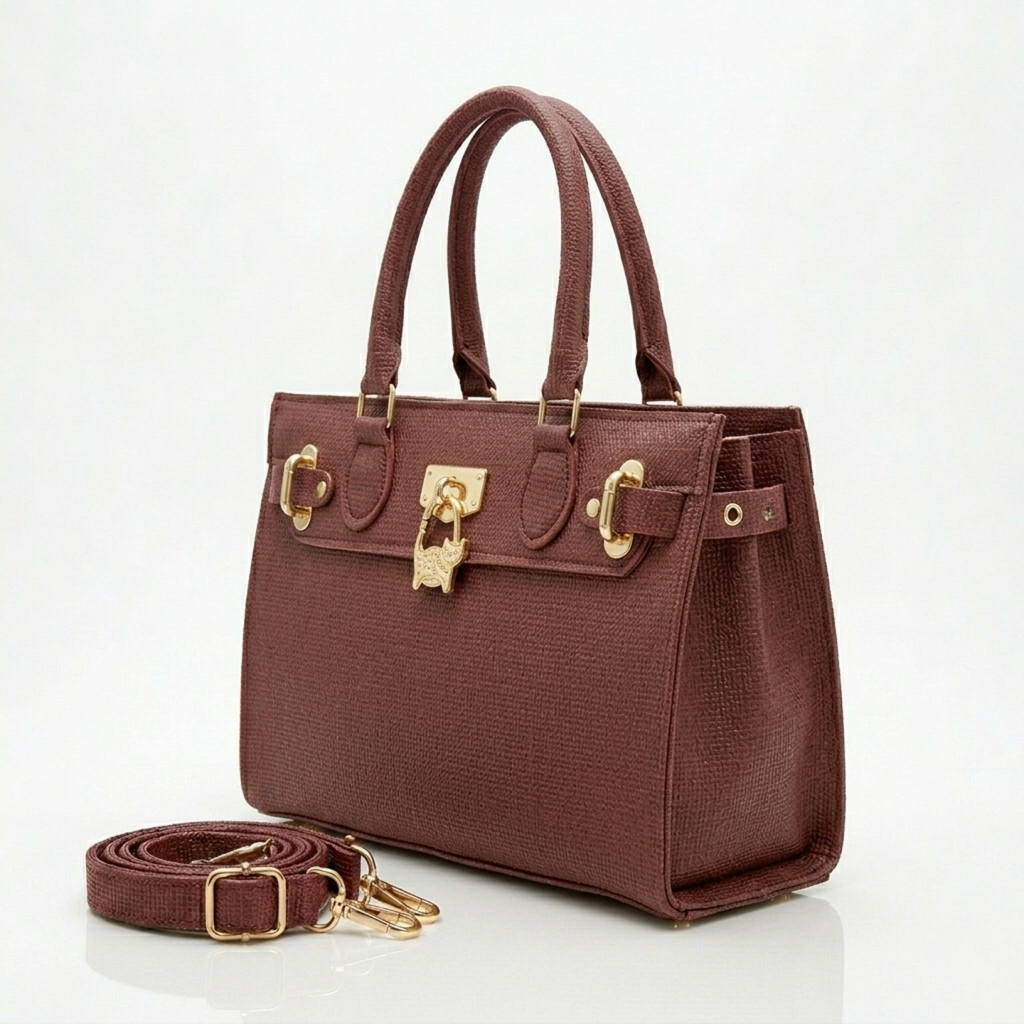 Dock-Lock Tote - Maroon - Image 2